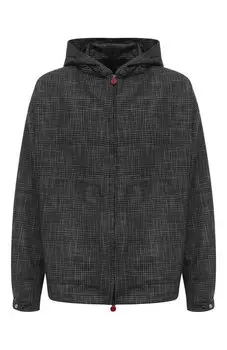 Куртка из шерсти и шелка Kiton