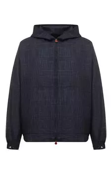 Куртка из шерсти и шелка Kiton