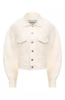 Куртка из вискозы и льна Forte Dei Marmi Couture