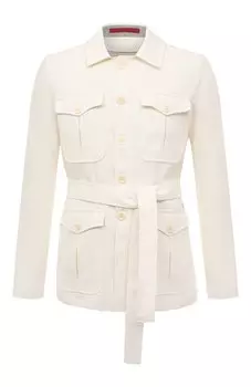 Куртка изо льна и хлопка La Martina