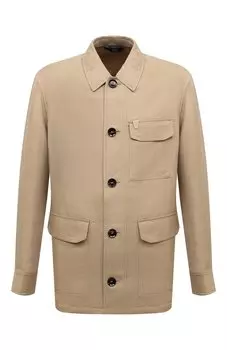 Куртка изо льна и шерсти Brioni