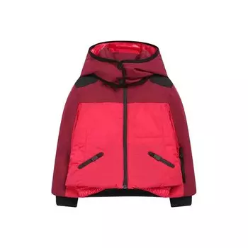 Куртка на молнии с капюшоном Moncler Enfant