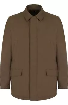 Куртка на молнии с внутренней меховой отделкой Loro Piana