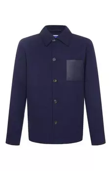 Куртка-рубашка из хлопка и льна Jacob Cohen