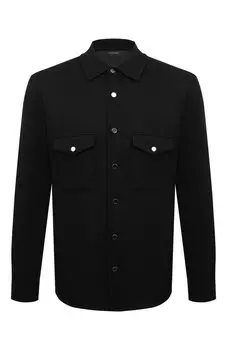 Куртка-рубашка из шелка и кашемира Colombo