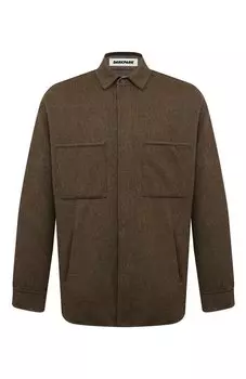 Куртка-рубашка из шерсти и кашемира Darkpark