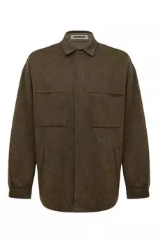 Куртка-рубашка из шерсти и кашемира Darkpark