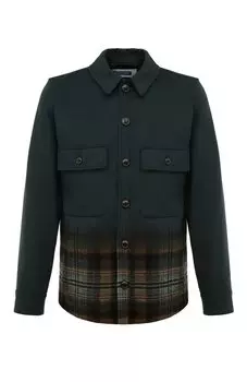 Куртка-рубашка из шерсти и кашемира Jacob Cohen