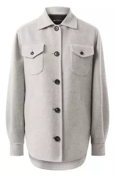 Куртка-рубашка из шерсти и кашемира Kiton
