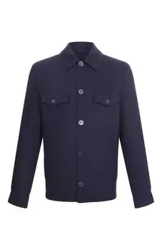 Куртка-рубашка изо льна и шерсти Stefano Ricci
