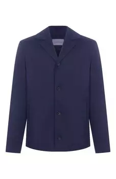 Куртка-рубашка изо льна и шерсти Corneliani