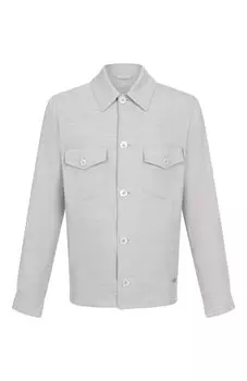 Куртка-рубашка изо льна и шерсти Stefano Ricci
