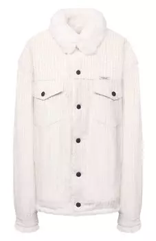 Куртка с меховой отделкой Forte Dei Marmi Couture