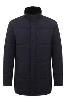 Куртка с воротником из меха нутрии MUST