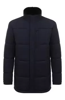 Куртка с воротником из меха нутрии MUST