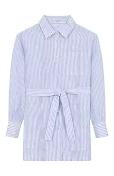 Льняная блузка Brunello Cucinelli