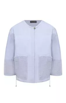 Льняная блузка Emporio Armani