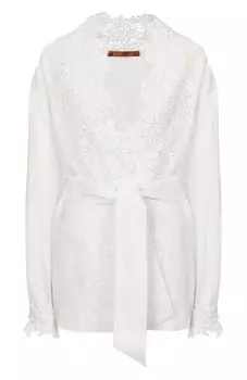 Льняная блузка Ermanno Scervino