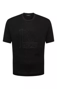 Льняная футболка Brioni