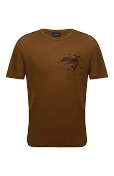Льняная футболка Brioni