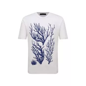 Льняная футболка Daniele Fiesoli