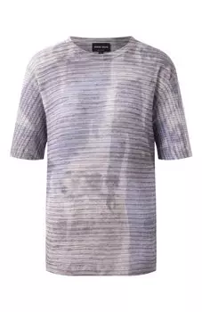 Льняная футболка Giorgio Armani