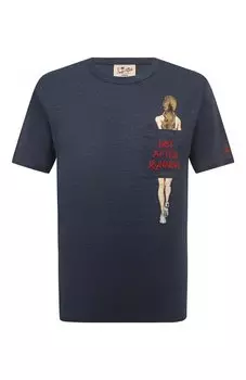 Льняная футболка MC2 Saint Barth