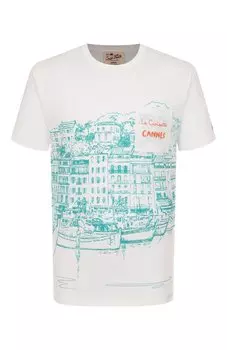 Льняная футболка MC2 Saint Barth