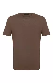 Льняная футболка Zegna