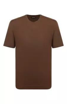 Льняная футболка Zegna