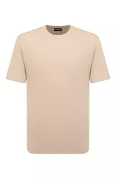 Льняная футболка Zegna