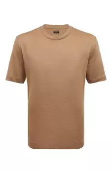 Льняная футболка Zegna