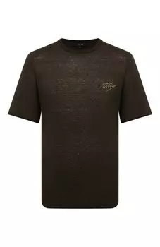 Льняная футболка Zilli