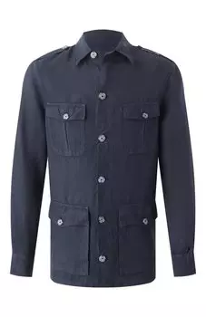 Льняная куртка-рубашка 120% Lino