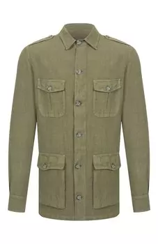 Льняная куртка-рубашка 120% Lino