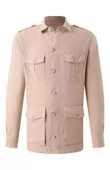 Льняная куртка-рубашка 120% Lino