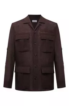 Льняная куртка-рубашка Brioni