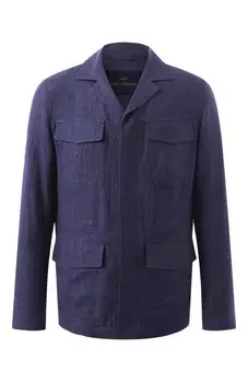Льняная куртка-рубашка Paul&Shark