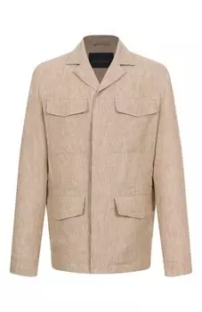 Льняная куртка-рубашка Paul&Shark