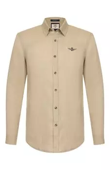 Льняная рубашка Aeronautica Militare