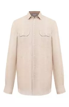 Льняная рубашка Brunello Cucinelli