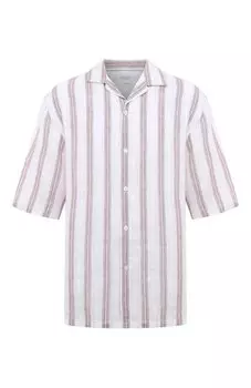 Льняная рубашка Brunello Cucinelli