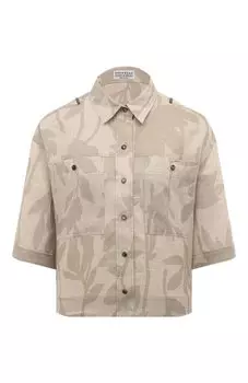 Льняная рубашка Brunello Cucinelli