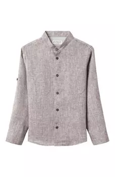 Льняная рубашка Brunello Cucinelli
