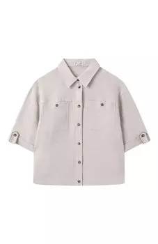 Льняная рубашка Brunello Cucinelli