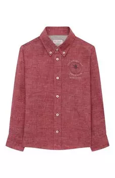 Льняная рубашка Brunello Cucinelli