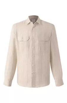 Льняная рубашка Brunello Cucinelli