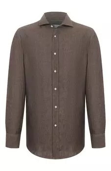 Льняная рубашка Brunello Cucinelli