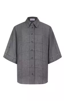 Льняная рубашка Brunello Cucinelli