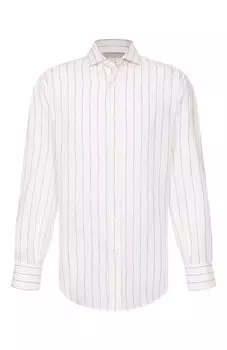 Льняная рубашка Brunello Cucinelli
